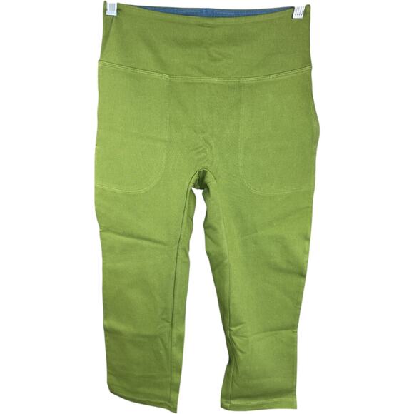 Women with Control 2 Olive Pants Smooth & Sleek Capri Stretch Shapewear NWT - Picture 1 of 12